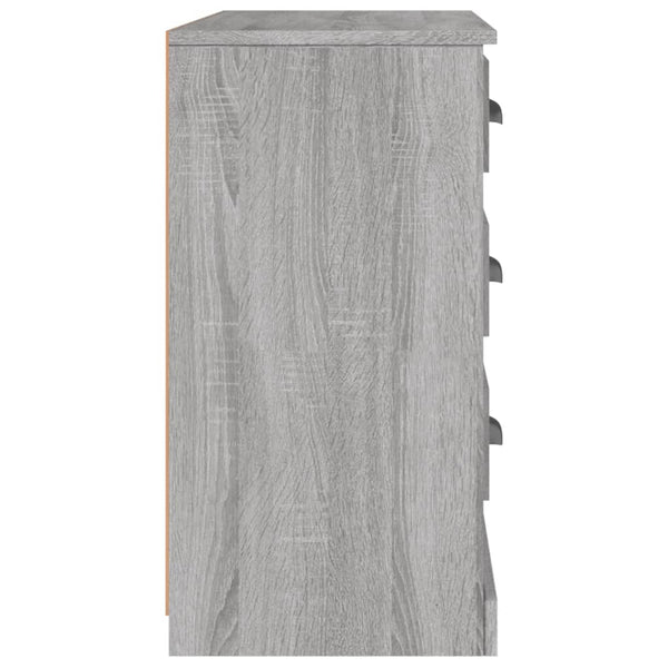 Graues Sideboard Hoffman 104,5x35,5x67,5cm (Holz)