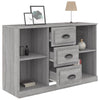 Graues Sideboard Hoffman 104,5x35,5x67,5cm (Holz)