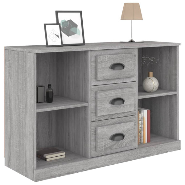 Graues Sideboard Hoffman 104,5x35,5x67,5cm (Holz)