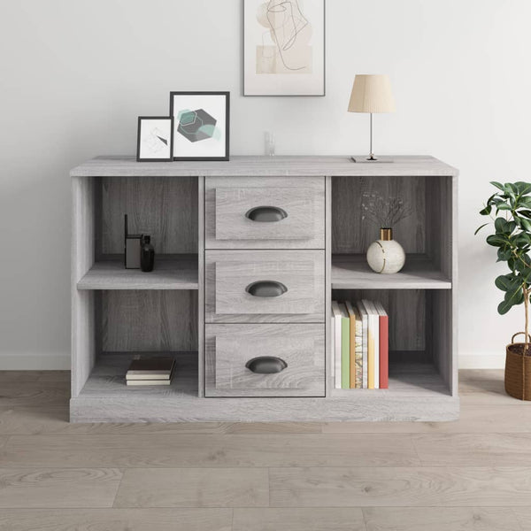 Graues Sideboard Hoffman 104,5x35,5x67,5cm (Holz)