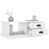 Couchtisch Jager weiß 90x50x35cm (Holz)