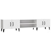 Weißes TV-Lowboard Burnett 180x31,5x40cm (Holz)
