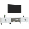 Weißes TV-Lowboard Burnett 180x31,5x40cm (Holz)