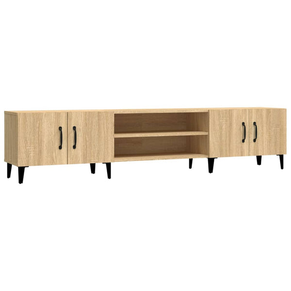 TV-Lowboard Burnett Sonoma Eiche 180x31,5x40cm (Holz)