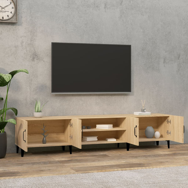 TV-Lowboard Burnett Sonoma Eiche 180x31,5x40cm (Holz)