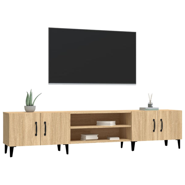 TV-Lowboard Burnett Sonoma Eiche 180x31,5x40cm (Holz)
