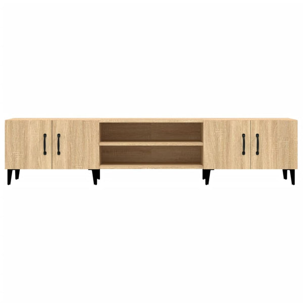 TV-Lowboard Burnett Sonoma Eiche 180x31,5x40cm (Holz)