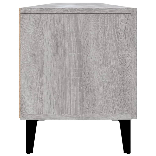 Harmaa tv-taso Burnett 180x31,5x40cm (puinen)