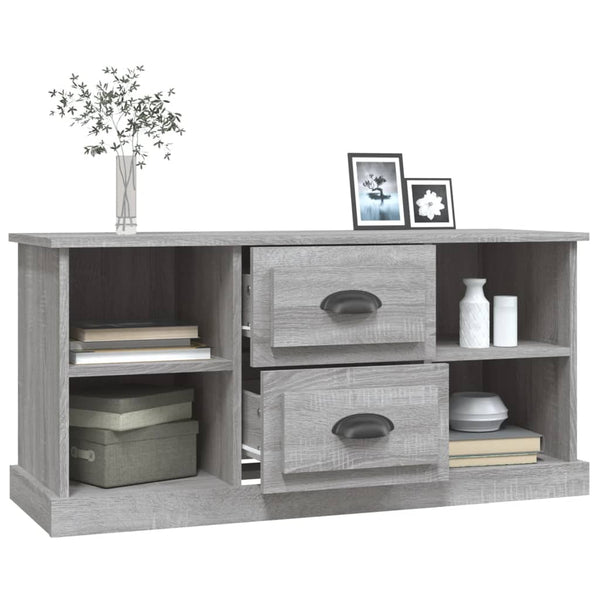 Graues TV-Möbel Genin 99,5x35,5x48cm (Holz)