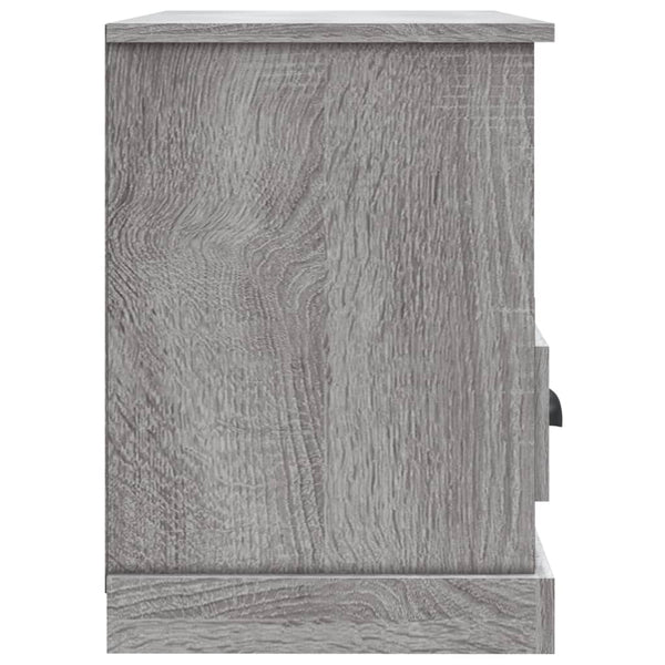 Graues TV-Möbel Tirdea 80x35x50cm (Holz)