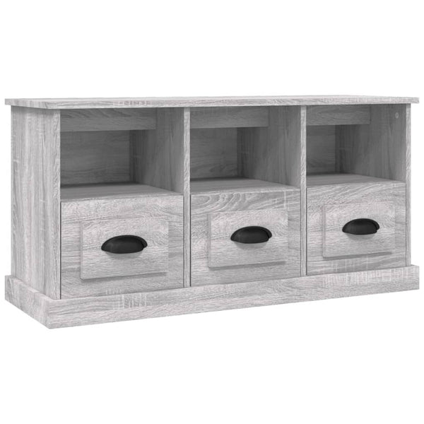Graues TV-Möbel Murea 100x35x50cm (Holz)