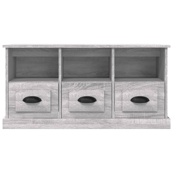 Graues TV-Möbel Murea 100x35x50cm (Holz)