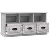Graues TV-Möbel Murea 100x35x50cm (Holz)