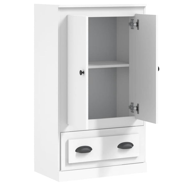 Weißer Schrank Iwonne 60x35,5x103,5cm (Holz)