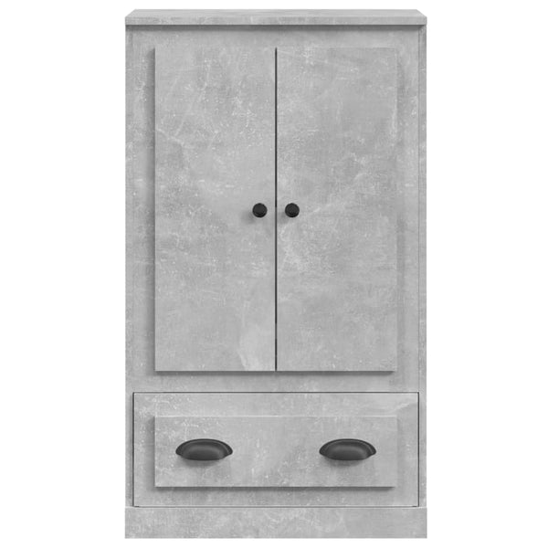Betongrauer Schrank Iwonne 60x35,5x103,5cm (Holz)