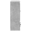Betongrauer Schrank Iwonne 60x35,5x103,5cm (Holz)