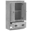 Betongrauer Schrank Iwonne 60x35,5x103,5cm (Holz)