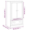 Räuchereichenschrank Iwonne 60x35,5x103,5cm (Holz)