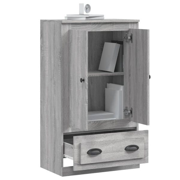 Grauer Schrank Iwonne 60x35,5x103,5cm (Holz)