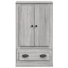 Grauer Schrank Iwonne 60x35,5x103,5cm (Holz)