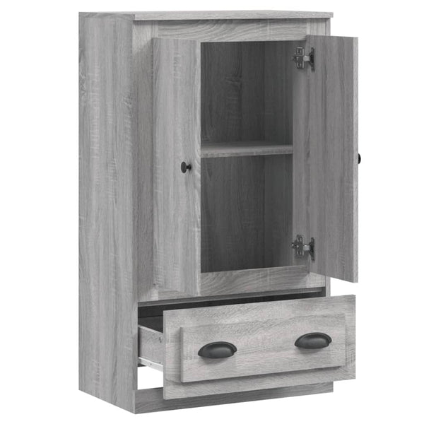 Grauer Schrank Iwonne 60x35,5x103,5cm (Holz)