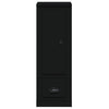 Schwarzer Schrank Gilde 36x35,5x103,5cm (Holz)