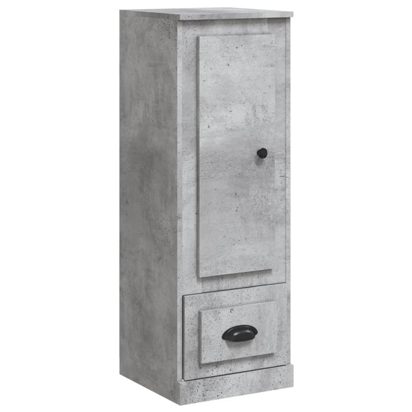 Betongrauer Schrank Gilde 36x35,5x103,5cm (Holz)