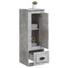 Betongrauer Schrank Gilde 36x35,5x103,5cm (Holz)