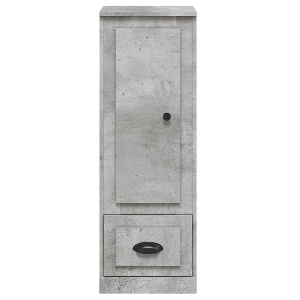 Betongrauer Schrank Gilde 36x35,5x103,5cm (Holz)
