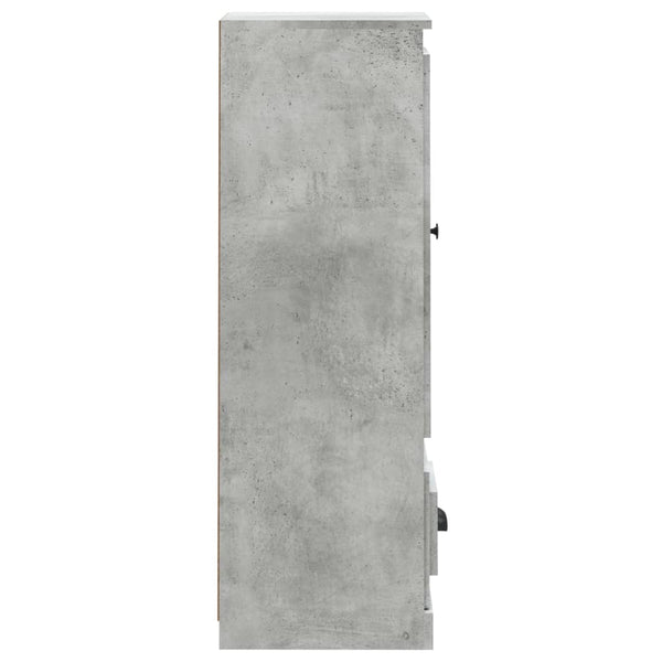 Betongrauer Schrank Gilde 36x35,5x103,5cm (Holz)