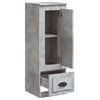 Betongrauer Schrank Gilde 36x35,5x103,5cm (Holz)