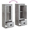 Betongrauer Schrank Gilde 36x35,5x103,5cm (Holz)