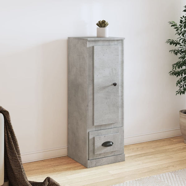 Betongrauer Schrank Gilde 36x35,5x103,5cm (Holz)