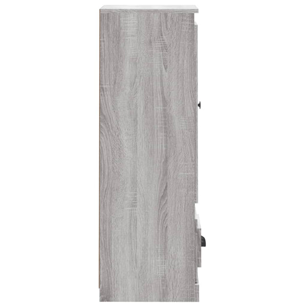 Grauer Schrank Gilde 36x35,5x103,5cm (Holz)