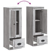Grauer Schrank Gilde 36x35,5x103,5cm (Holz)