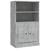 Betongrauer Schrank Jaret 60x35,5x103,5cm (Holz)