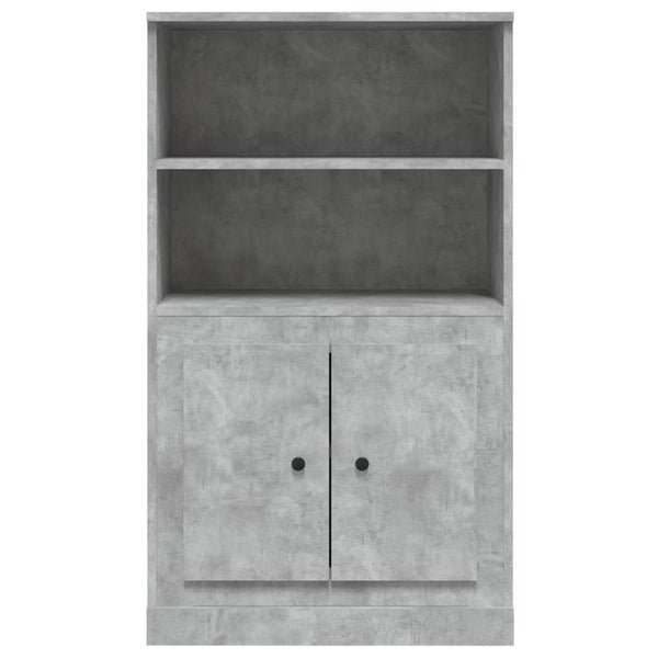 Betongrauer Schrank Jaret 60x35,5x103,5cm (Holz)
