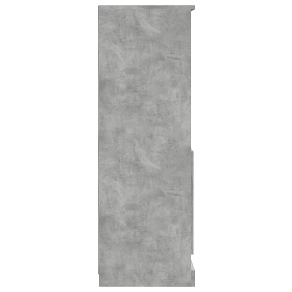 Betongrauer Schrank Jaret 60x35,5x103,5cm (Holz)