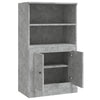 Betongrauer Schrank Jaret 60x35,5x103,5cm (Holz)