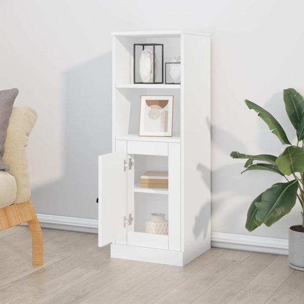 Weißer Schrank Antonic 36x35,5x103,5cm (Holz)