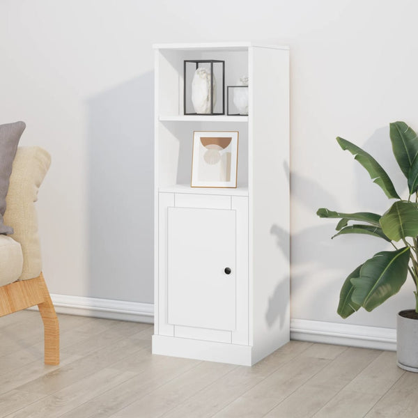 Weißer Schrank Antonic 36x35,5x103,5cm (Holz)