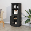Schwarzer Schrank Antonic 36x35,5x103,5cm (Holz)
