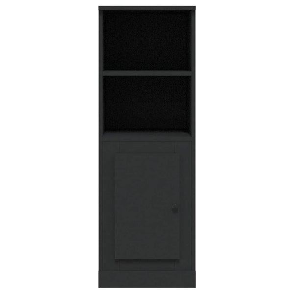 Schwarzer Schrank Antonic 36x35,5x103,5cm (Holz)