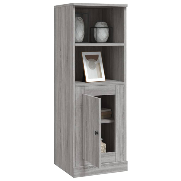 Harmaa kaappi Antonic 36x35,5x103,5cm (puinen)