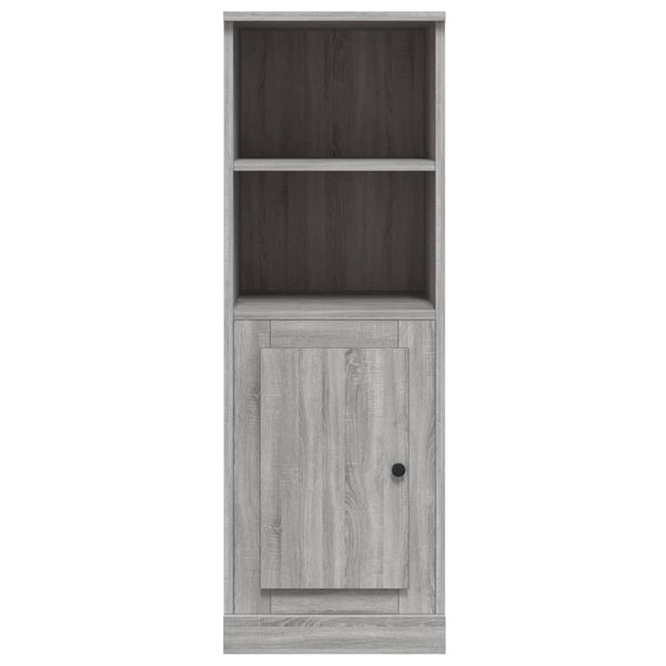 Harmaa kaappi Antonic 36x35,5x103,5cm (puinen)