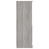 Harmaa kaappi Antonic 36x35,5x103,5cm (puinen)