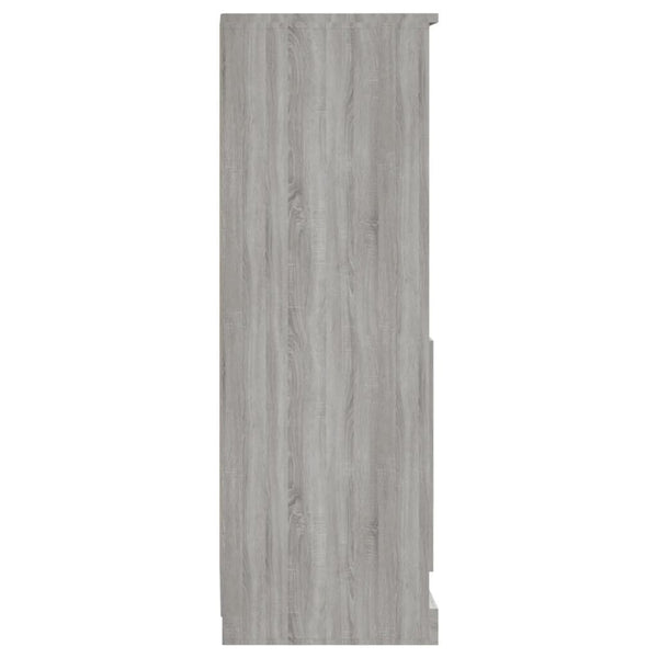 Harmaa kaappi Antonic 36x35,5x103,5cm (puinen)