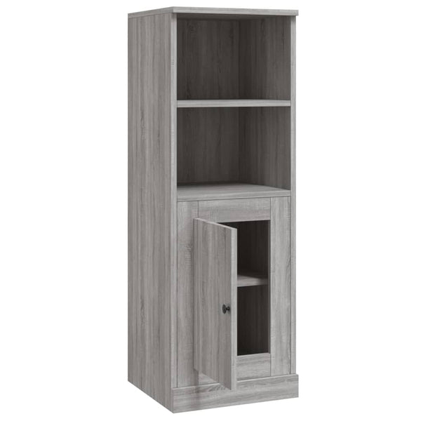 Harmaa kaappi Antonic 36x35,5x103,5cm (puinen)