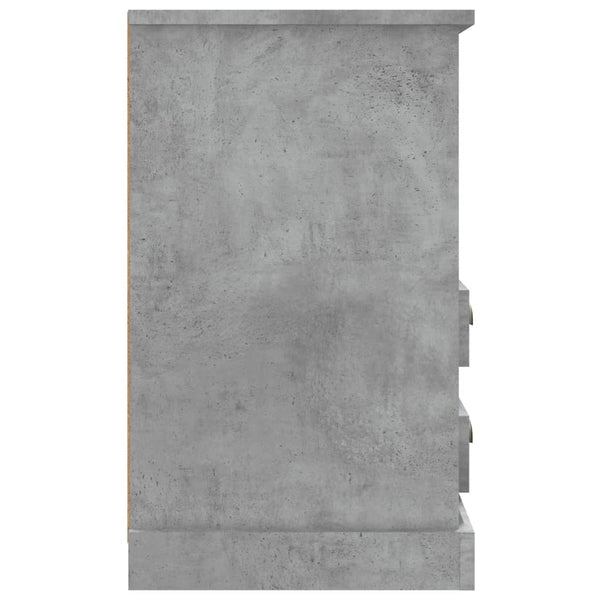 Nachttisch Betongrau Radislavca 43x36x60cm