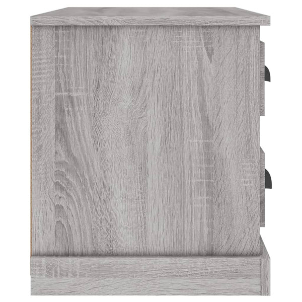 Grauer Nachttisch Kodesch 60x39x45cm